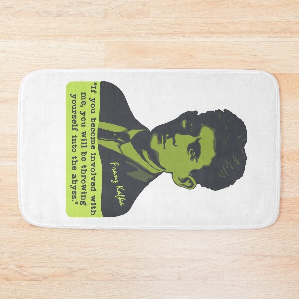 Item preview, Franz Kafka Portrait and Quote designed and sold by Unhinged Heather.