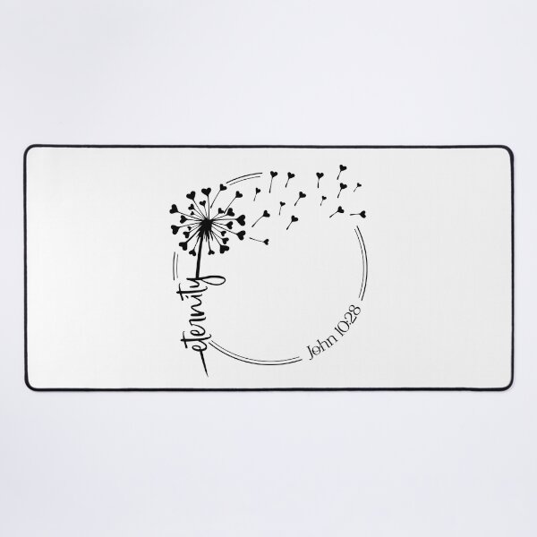 Item preview, Christian Dandelion design - eternity - John 10:28 designed and sold by simplydesignart.