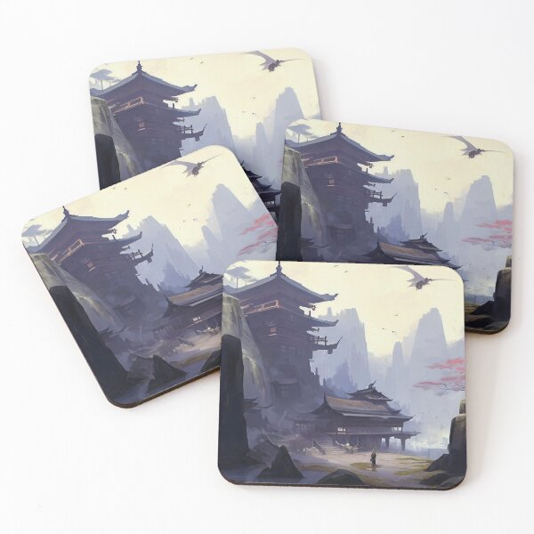 Item preview, Japanese Mountain Landscape designed and sold by Jaraz.