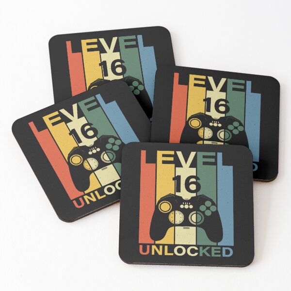 Item preview, Level 16 Unlocked designed and sold by SamuraiGaming.