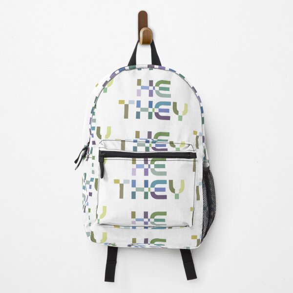 Item preview, He They - Modern Minimal Cool Pastel Nonbinary Pronoun Design 2023 designed and sold by UncutJorts.