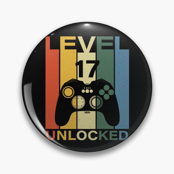 Item preview, Level 17 Unlocked designed and sold by SamuraiGaming.
