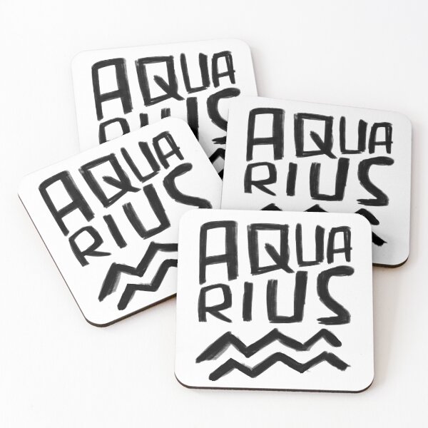 Item preview, Aquarius Zodiac Sign for Aquarius designed and sold by badlydrawnbabe.