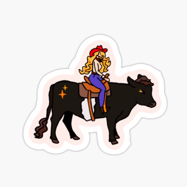Item preview, Cowgirl Sticker designed and sold by Court195.