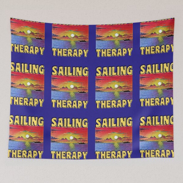 Item preview, SAILING THERAPY designed and sold by starfishstuff.