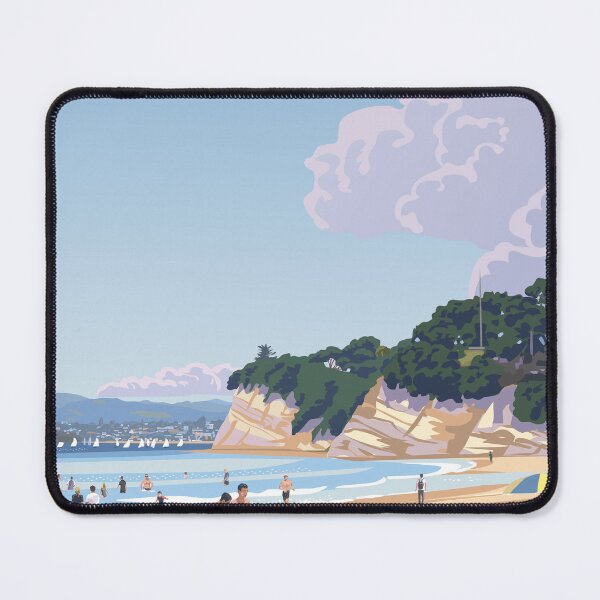 Item preview, Glorious summer's day at Takapuna Beach, Auckland, New Zealand designed and sold by contourcreative.