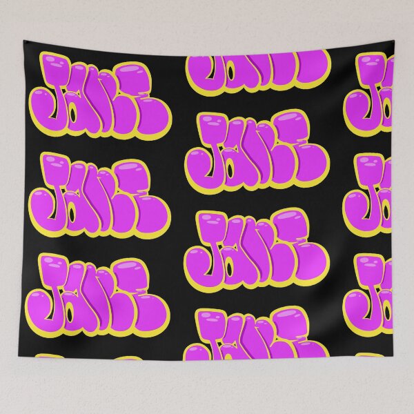 Item preview, Pink Jane Name Tag designed and sold by ArtByNabes.