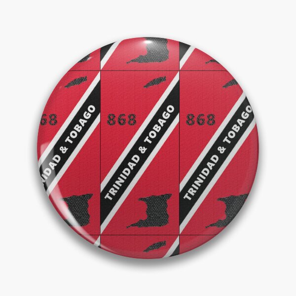 Item preview, Trinidad and Tobago Flag Design with Phone Area Code and Map designed and sold by Soca-Mode.