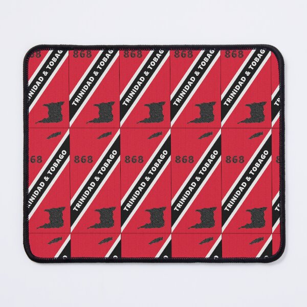 Item preview, Trinidad and Tobago Flag Design with Phone Area Code and Map designed and sold by Soca-Mode.