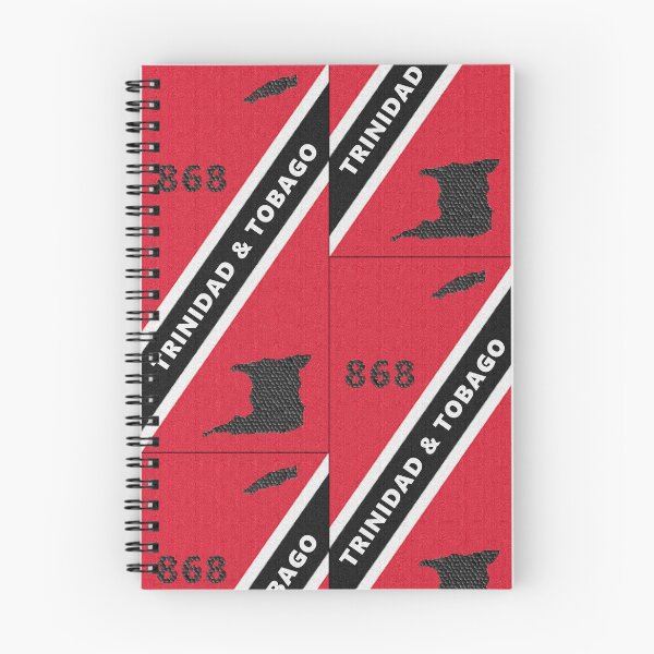 Item preview, Trinidad and Tobago Flag Design with Phone Area Code and Map designed and sold by Soca-Mode.