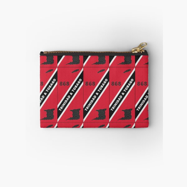 Item preview, Trinidad and Tobago Flag Design with Phone Area Code and Map designed and sold by Soca-Mode.