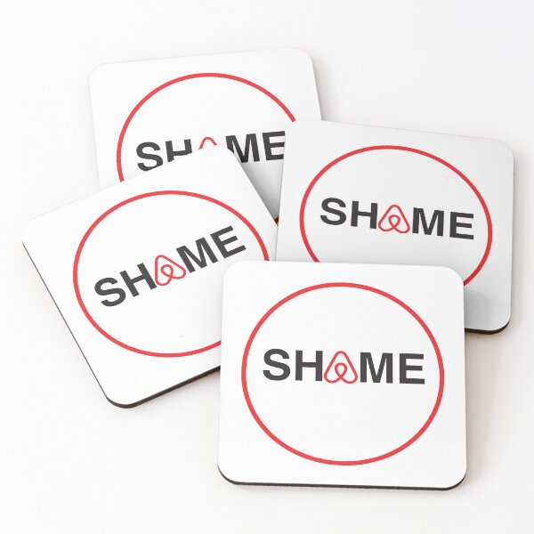Item preview, AIRBNB SHAME designed and sold by ACME PROPAGANDAWORX.