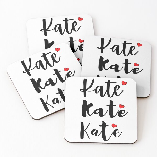 Item preview, Kate Name Cute Mini Heart Triple Fonts designed and sold by 27th-Tee.