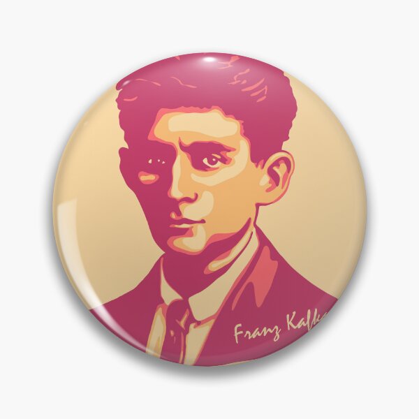 Item preview, Franz Kafka Portrait and Quote designed and sold by Unhinged Heather.