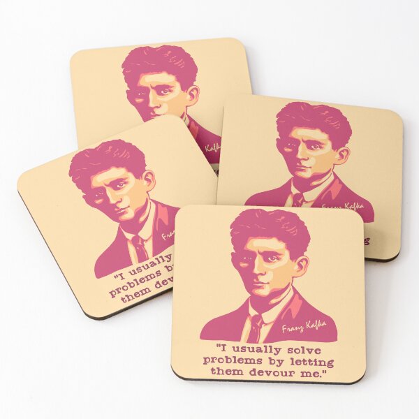 Item preview, Franz Kafka Portrait and Quote designed and sold by Unhinged Heather.