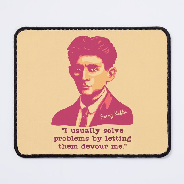 Item preview, Franz Kafka Portrait and Quote designed and sold by Unhinged Heather.