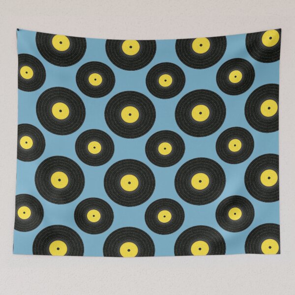 Item preview, Vinyl LP Record Albums Seamless Repeat Pattern Print designed and sold by MoePark.