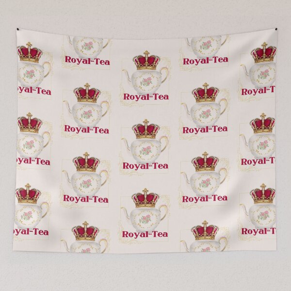 Item preview, English Tea Party Royalty Pun designed and sold by Life Is Beautiful.