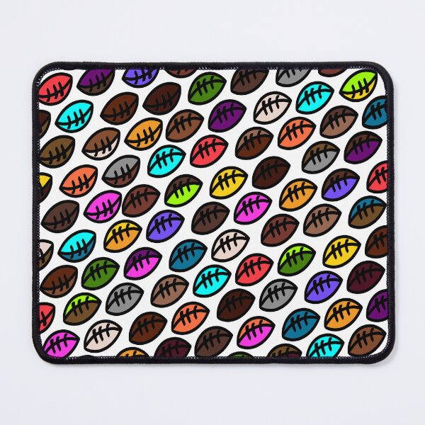 Item preview, American football colourful pattern print designed and sold by eveyting.