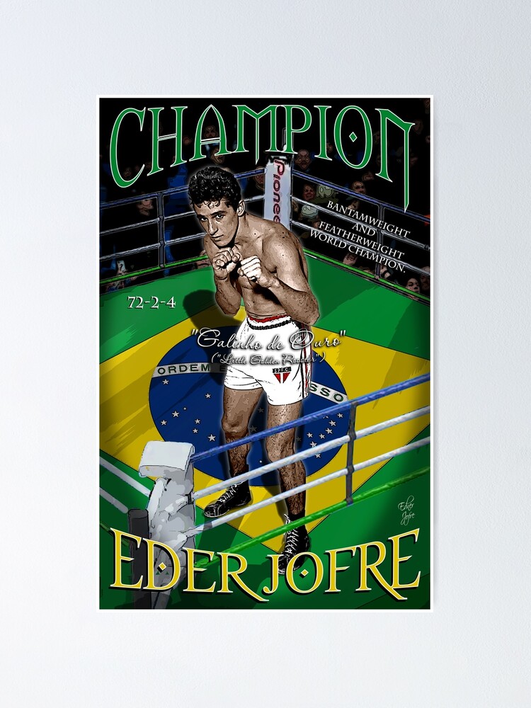 Éder Jofre Little Golden Chicken D-1CP Poster for Sale by nomercy50
