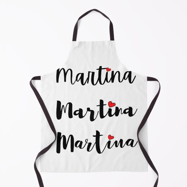 Item preview, Martina Name Cute Mini Heart Triple Fonts designed and sold by 27th-Tee.