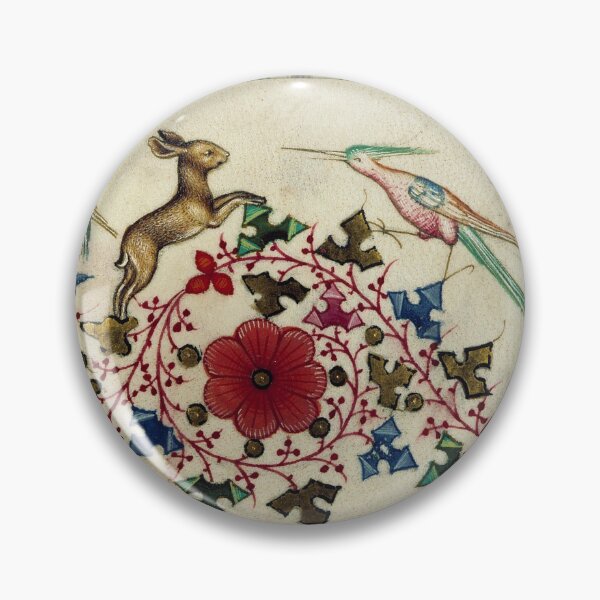 Item preview, Medieval Rabbit chasing a Bird designed and sold by ebrawne.
