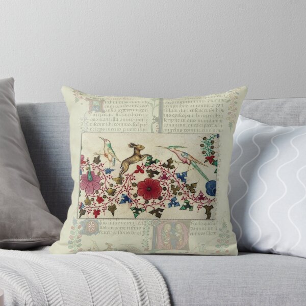 Item preview, Medieval Rabbit chasing a Bird designed and sold by ebrawne.