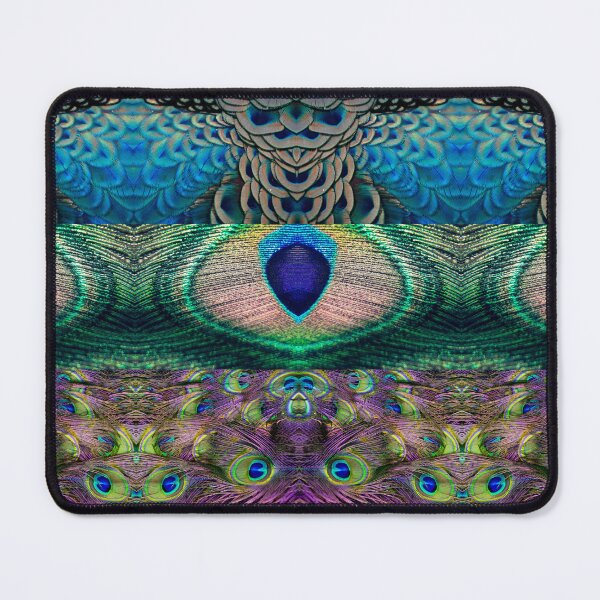 Item preview, Geometric Peacock Print designed and sold by CalmingSounds.