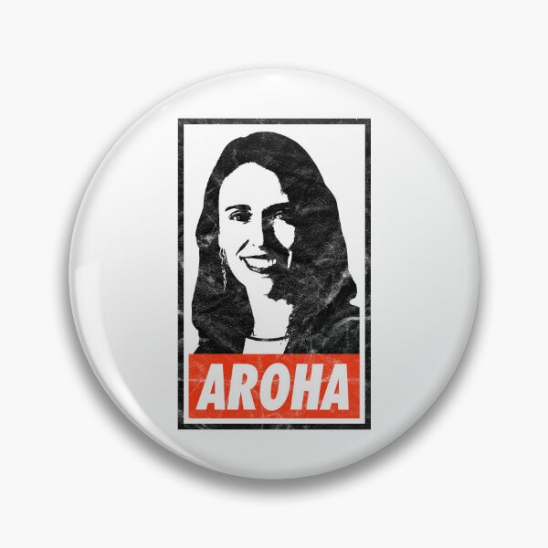 Artikelvorschau, Jacinda Ardern Aroha (Weißer getragener Look) entworfen und verkauft von politicalamity.