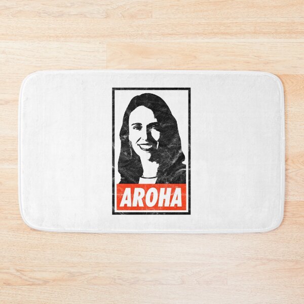 Artikelvorschau, Jacinda Ardern Aroha (Weißer getragener Look) entworfen und verkauft von politicalamity.