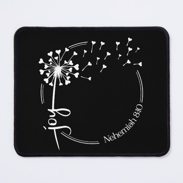 Item preview, Christian Dandelion design - joy - Nehemiah 8:10 designed and sold by simplydesignart.