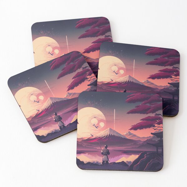 Item preview, Japanese Mountain Landscape designed and sold by Jaraz.