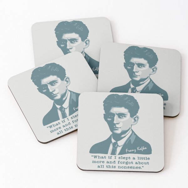 Item preview, Franz Kafka Portrait and Quote designed and sold by Unhinged Heather.