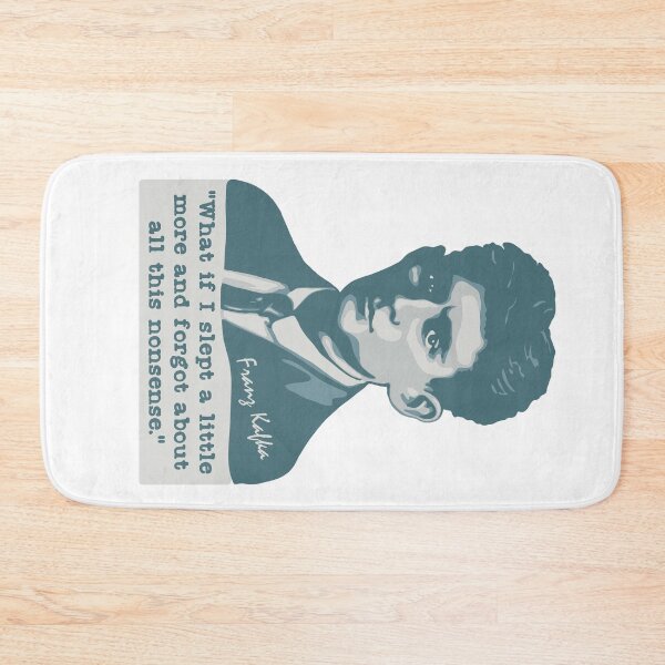Item preview, Franz Kafka Portrait and Quote designed and sold by Unhinged Heather.