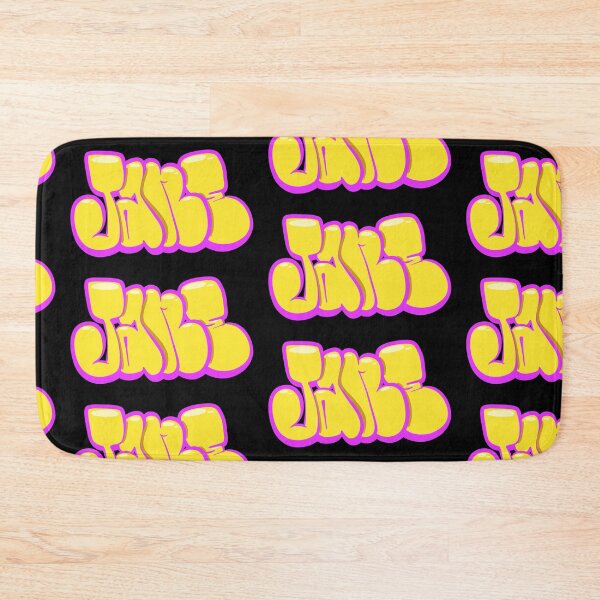 Item preview, Yellow Jane Name Tag designed and sold by ArtByNabes.