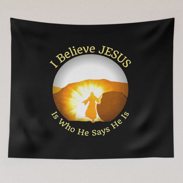 Item preview, Jesus is Who he says he is designed and sold by elainetarbell.