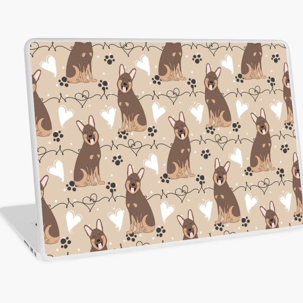 Item preview, LOVE Brown Tan German Shepherd  designed and sold by Lulupainting.