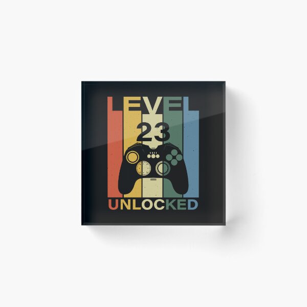 Item preview, Level 23 Unlocked designed and sold by SamuraiGaming.