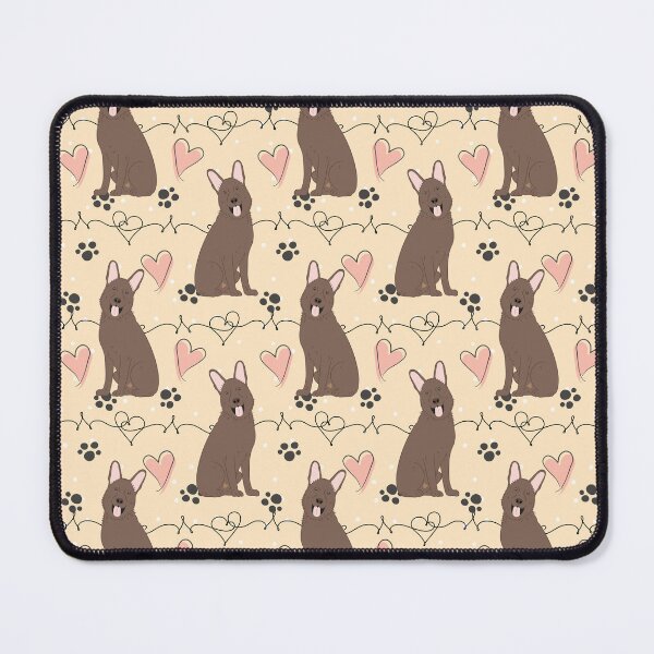 Item preview, LOVE Brown German Shepherd designed and sold by Lulupainting.