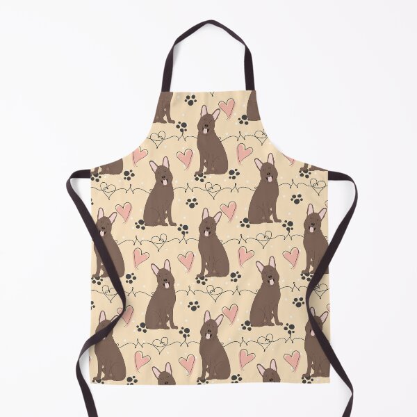Item preview, LOVE Brown German Shepherd designed and sold by Lulupainting.