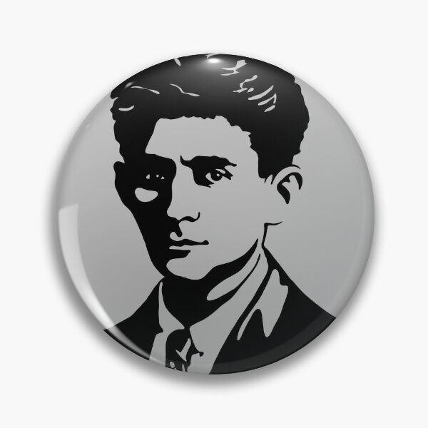 Item preview, Franz Kafka Stencil Portrait designed and sold by Unhinged Heather.