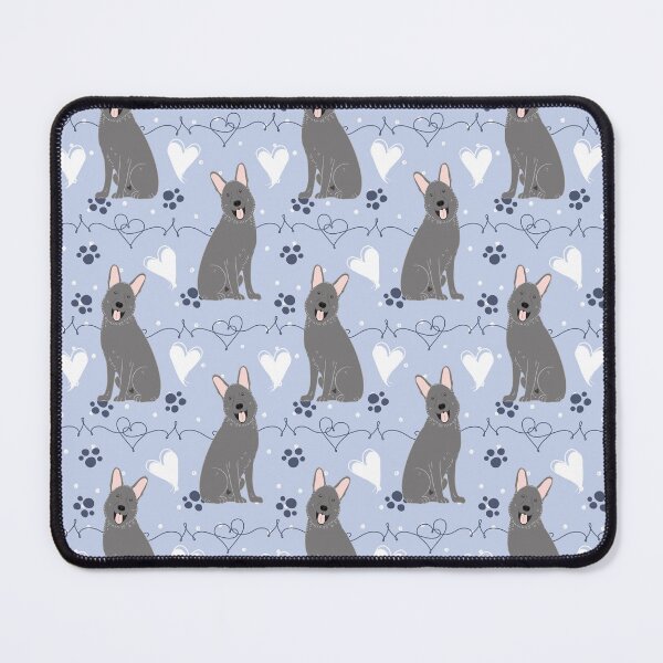 Item preview, LOVE Gray German Shepherd designed and sold by Lulupainting.