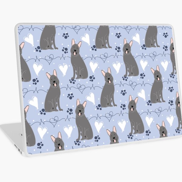 Item preview, LOVE Gray German Shepherd designed and sold by Lulupainting.