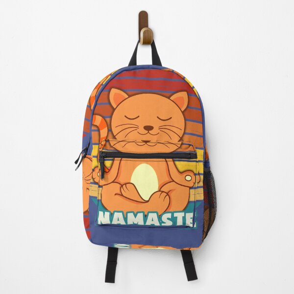 Item preview, namaste yoga cat designed and sold by ompongalfina.