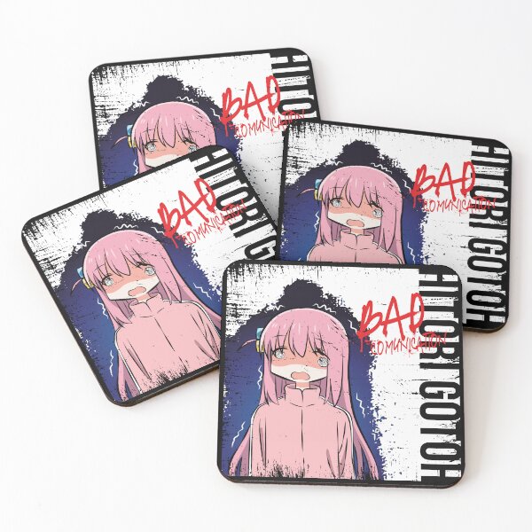 Item preview, BOCCHI THE ROCK!: BAD COMUNICATION (GRUNGE STYLE) designed and sold by FunGangStore.