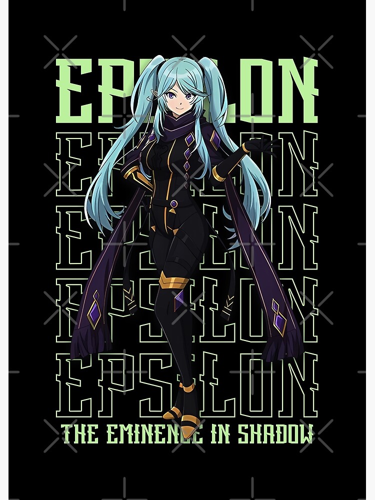 Epsilon - Kage no Jitsuryokusha ni Naritakute Sticker for Sale by  EpicScorpShop