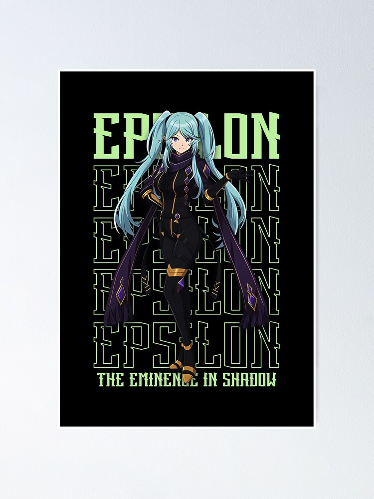 Epsilon - Kage no Jitsuryokusha ni Naritakute Sticker for Sale by  EpicScorpShop