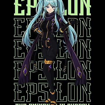 Epsilon - Kage no Jitsuryokusha ni Naritakute Sticker for Sale by  EpicScorpShop