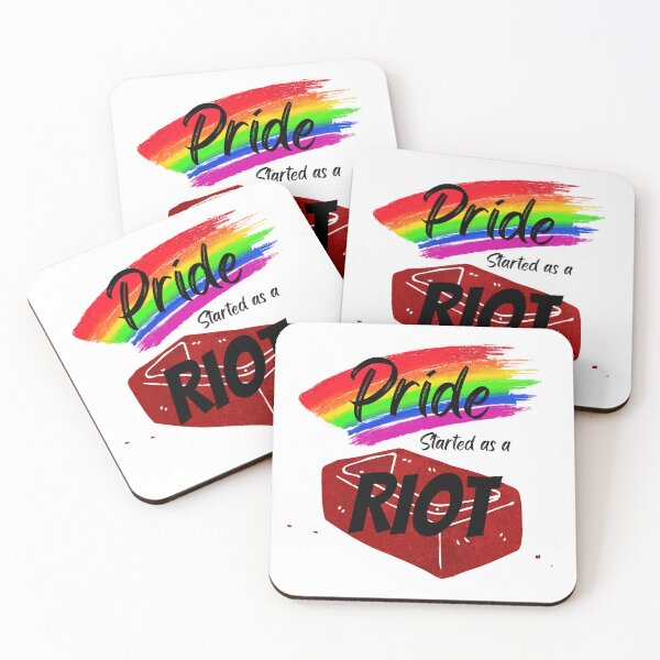 Item preview, Pride Collection - Pride Started As A Riot designed and sold by T-WoodCreations.