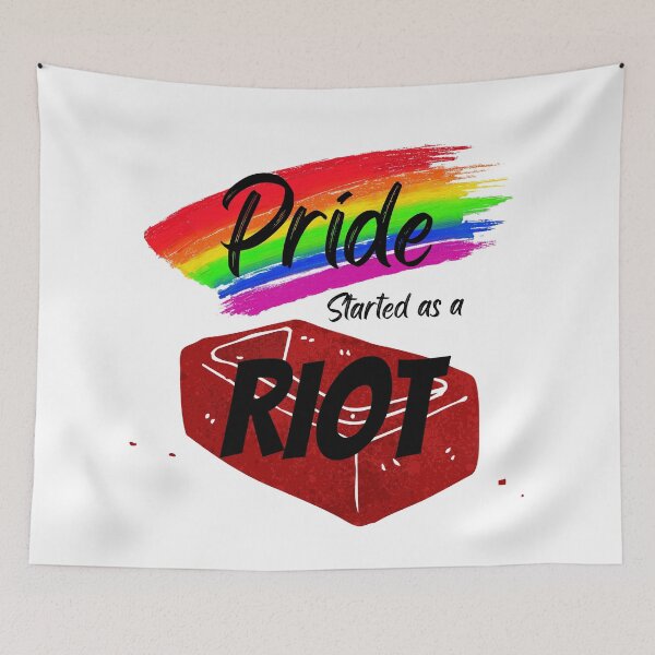 Item preview, Pride Collection - Pride Started As A Riot designed and sold by T-WoodCreations.